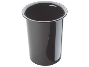 Black Solid Melamine Cylinder