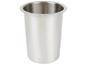 Solid Stainless Steel Flatware Cylinder