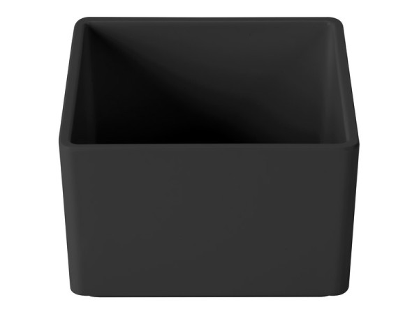 Black Melamine Box - 5" x 5" x 3"