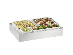 Stainless Steel Salad Bar Ice Housing