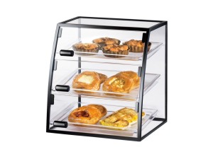 Iron Curved Self-Service Display Case