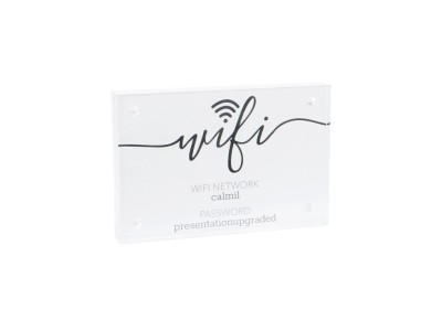 4" x 6" Magnetic Acrylic Sign Holder