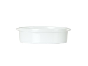 8.5X5.25 Oval Cocotte-White