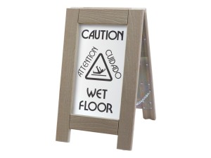 Outdoor Wet Floor Sign