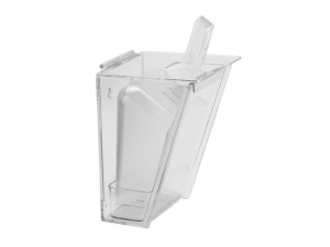 32 oz. Polycarbonate Wall Mount Ice Scoop Holder