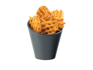 Faux Slate Concave French Fry Holder