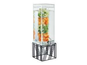 Portland Black  Beverage Dispenser with Infusion Chamber