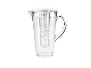 2 Liter Polycarbonate Pitcher with Ice Chamber