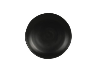 Hand Thrown 11" Plate-Black