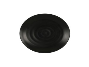 Hand Thrown 14X11 Platter-Black