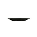 Hand Thrown 14X11 Platter-Black