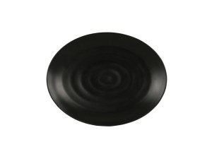 Hand Thrown 16X12 Platter-Black
