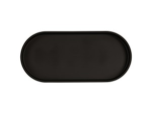 Hudson 13X6 Oval Platter - Black