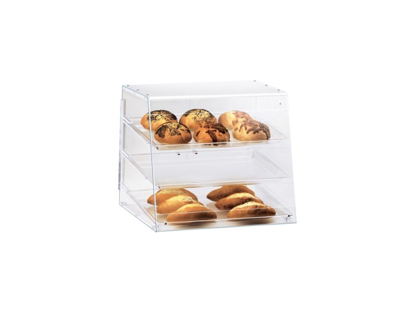 Classic Display Case 3 Tray - U-Build - Attendant Serve