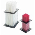 Glacier Faux Glass Straw Holder - 4 3/4