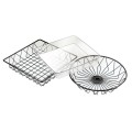 Two Tier Merchandiser with Rectangular Wire Baskets - 18