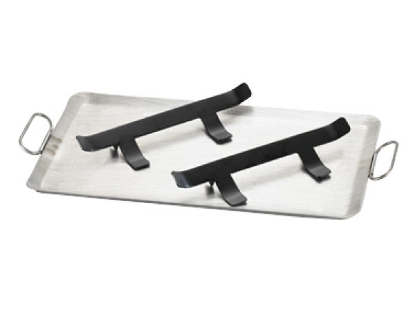 Griddle with Brackets