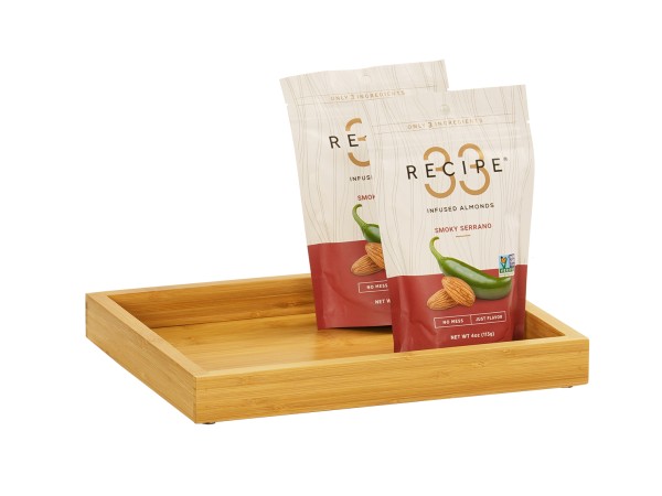 Bamboo 12" x 9 3/4" Tray