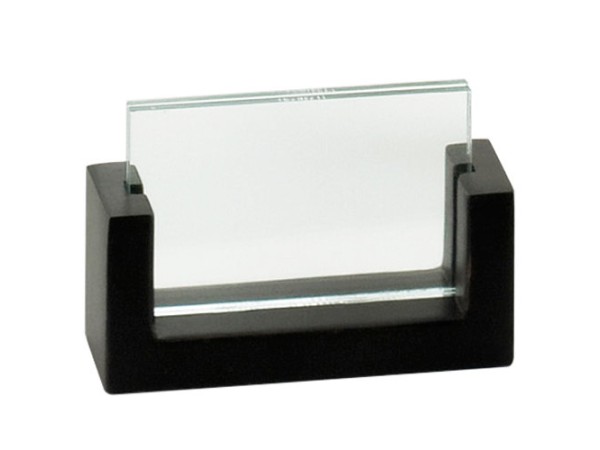 U-Frame Black 3 1/2" x 2" Cardholder