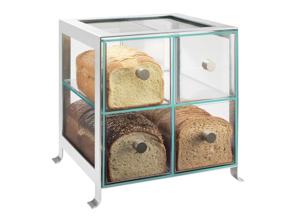 Soho Bread Case Silver