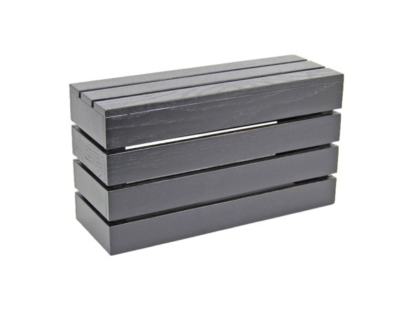 Midnight Rectangular Crate Riser - 20" x 7" x 11"