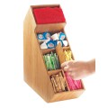 Bamboo Stir Stick and Condiment Organizer