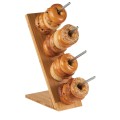 Bamboo Donut/Bagel Holder