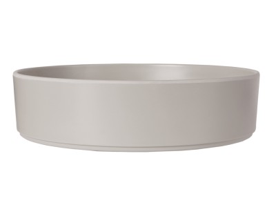 Hudson - Ash 72 oz. Raised Rim Melamine Bowl 