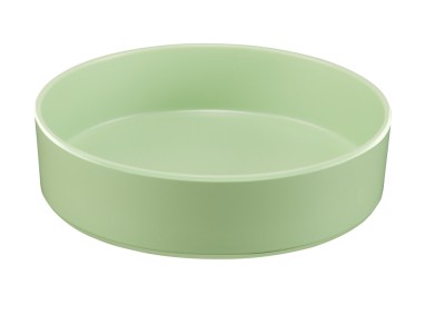 Hudson - Matcha 72 oz. Raised Rim Melamine Bowl