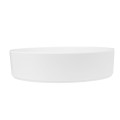 Hudson - White 72 oz. Raised Rim Melamine Bowl