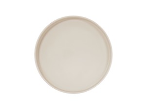 Hudson 12" Melamine Plate-Ivory