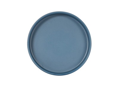 Hudson 6" Mel. Plate-Stone Blue