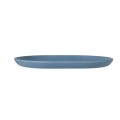 Hudson - Stone Blue Oval Melamine Platter 14