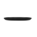 Hudson - Black Oval Melamine Platter 14