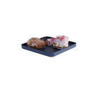 Hudson - Black Square Melamine Plate 11