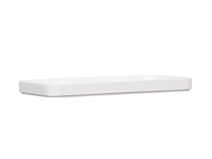 Hudson 6x13 White Melamine Tray