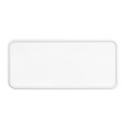 Hudson 6x13 White Melamine Tray