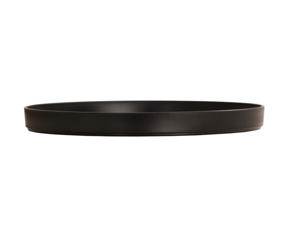 Hudson 16" Black Melamine Platter