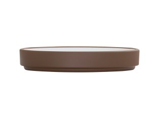 Hudson - Stoneware 6" Raised Rim Melamine Plate
