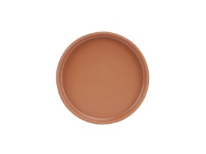 Hudson - Terracotta  8" Low Rim Melamine Plate