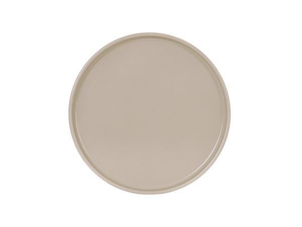 Hudson 8" Low Rim Plate-Taupe