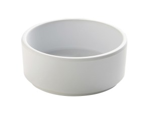 Hudson - White 6 oz. Raised Rim Bowl