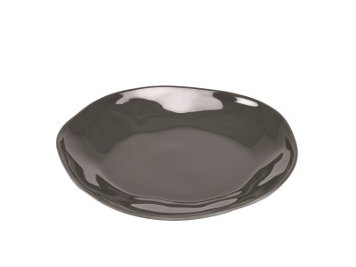 Marin 8 3/4" Cinder Melamine Plate