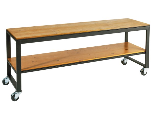 Madera 64 1/2" x 18" x 24 1/4" Nesting Merchandising Table