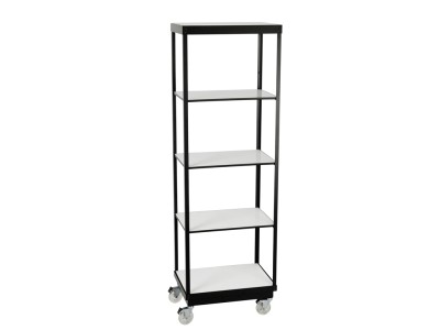 White 5 Tier Cart