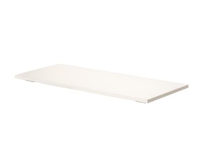 White 38" Nesting Table Shelf