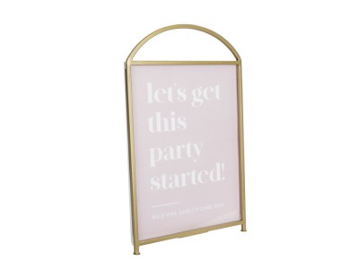 Heritage Arched 8 1/2" x 1" x 14"  Sign Holder