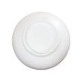 Footed White 105 oz. Melamine Bowl