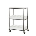 White Modular Cart