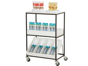 White Modular Cart